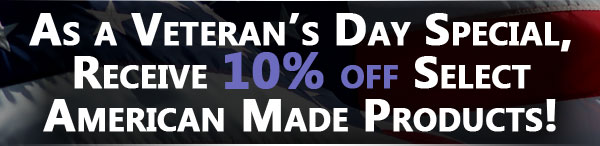 10% Off American Made Products